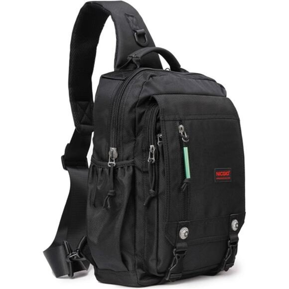 Sling Bags Chest Shoulder Backpacks, 13.3'' 14.1'' 15.6''Laptop Backpack - Picture 1 of 8